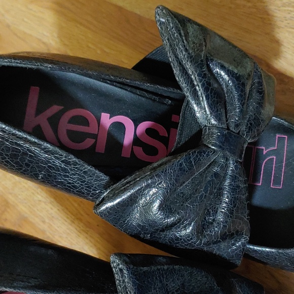 Kensie Mary Jane Bow Heels 7B - Picture 13 of 15